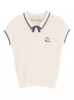 Хлопковый свитер VALENTINO GARAVANI, нейтральный
