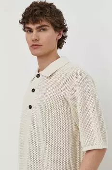 Хлопковый свитер Won Hundred, бежевый