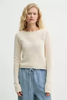 Хлопковый свитер Won Hundred, бежевый