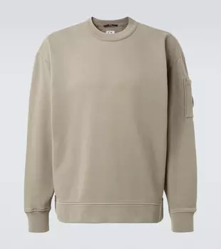 Хлопковый свитшот Lens C.P. Company, Fallen Rock