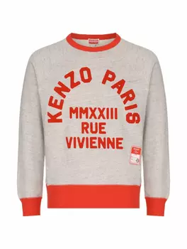 Хлопковый свитшот Rue Vivienne Kenzo