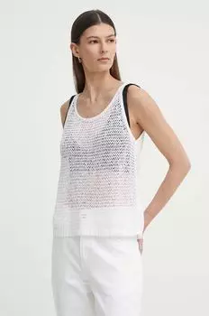 Хлопковый топ Aeron, белый
