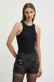 Хлопковый топ BA&SH, черный