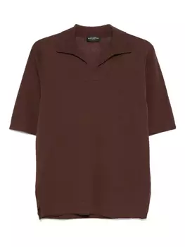 Хлопковый топ Ballantyne, коричневый