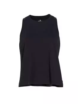 Хлопковый топ без рукавов Bombas, черный