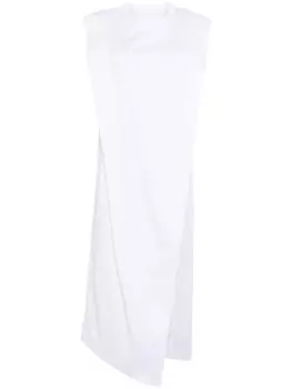 Хлопковый топ без рукавов JNBY, белый