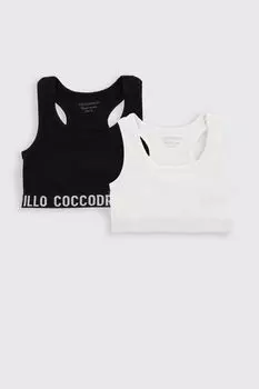 Хлопковый топ Coccodrillo разноцветные 2 пачки