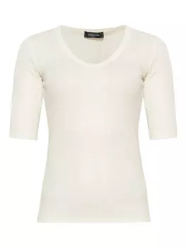 Хлопковый топ Fabiana Filippi, нейтральный