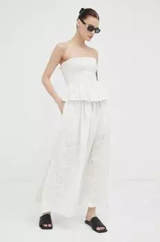 Хлопковый топ Herskind, белый