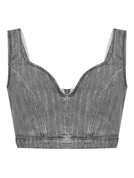 Хлопковый топ IRO, серый