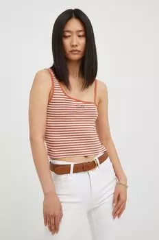 Хлопковый топ Levi's, оранжевый