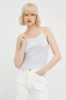 Хлопковый топ Levi's, серый