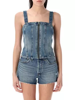 Хлопковый топ Levi's, синий