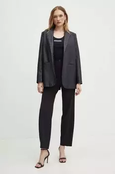 Хлопковый топ Patrizia Pepe, черный