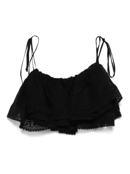 Хлопковый топ PNK, черный