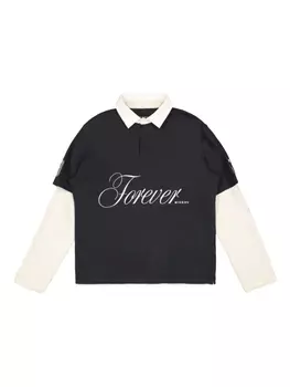 Хлопковый топ-поло MISBHV, синий