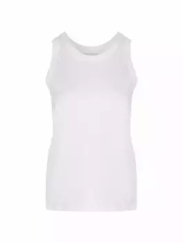 Хлопковый топ Poso LouLou de Saison, белый