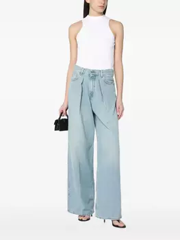 Хлопковый топ Роберто Коллина Roberto Collina, белый