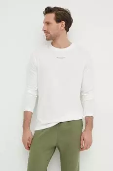 Хлопковый топ с длинными рукавами Marc O'Polo, белый