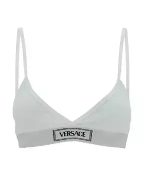 Хлопковый топ S Versace, белый