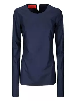 Хлопковый топ THELATEST, синий