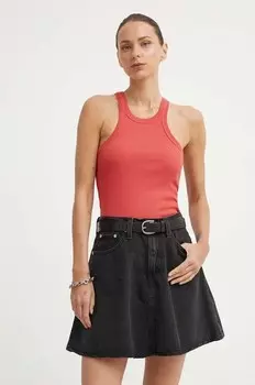 Хлопковый топ x Софи Туккер G-Star Raw, красный