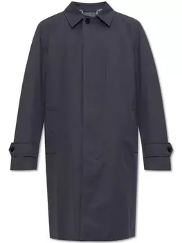 Хлопковый тренчкот Burberry, синий