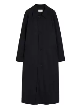 Хлопковый тренчкот LEMAIRE, черный