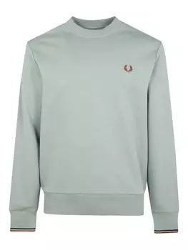 Хлопковый трикотажный джемпер Fred Perry, синий