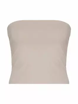 Хлопковый укороченный топ Brunello Cucinelli