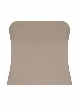 Хлопковый укороченный топ Brunello Cucinelli
