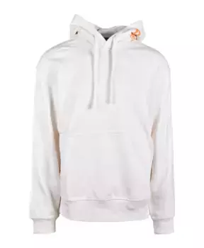 Хлопковый вязаный свитер Diesel, белый