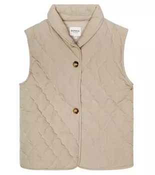 Хлопковый жилет Blom Donsje, серый