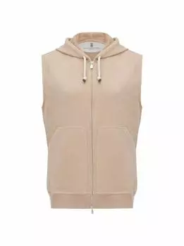 Хлопковый жилет Brunello Cucinelli