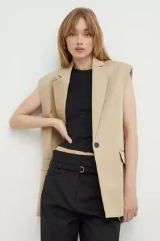 Хлопковый жилет Iro, бежевый