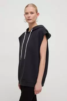 Хлопковый жилет Pinko, черный