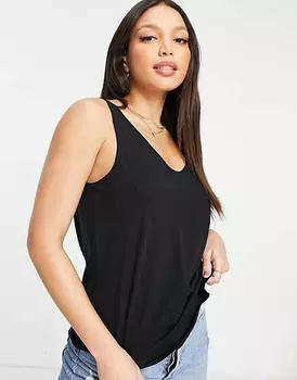 Хлопковый жилет с овальным вырезом ASOS DESIGN Tall, упаковка из 2 штук SAVE - MULTI
