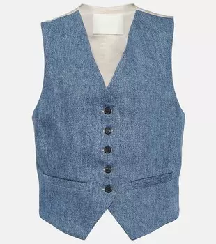 Хлопковый жилет Sierra CITIZENS OF HUMANITY, синий