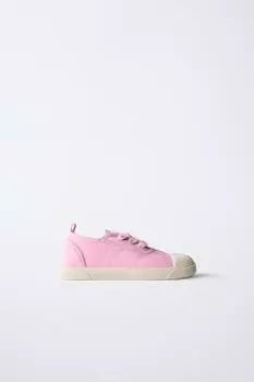Хлопок кроссовки ZARA, розовый