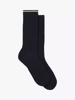 Хлопок лодыжки носки HUGO BOSS, темно-синий