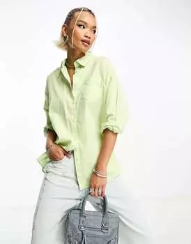 Хлопок: рубашка свободного кроя из поплина «папа» в стиле матча Cotton:On