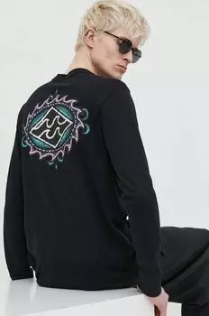 Хлопок с длинным рукавом Billabong, черный