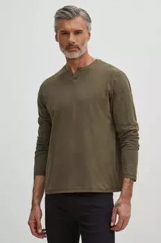 Хлопок с длинным рукавом Medicine, зеленый