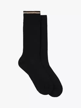 Хлопок смесь носки HUGO BOSS, черный