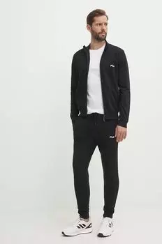 Хлопок спортивный костюм Fila, черный