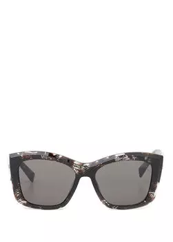 Hm 1606 c 4 прямоугольных женских солнцезащитных очков Hermossa, мультиколор