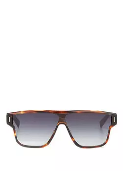 Hm 1626 c 2 прямоугольные коричневые женские солнцезащитные очки из ацетата Hermossa