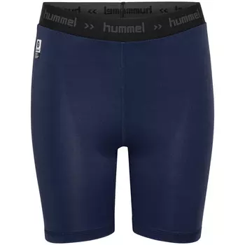 Hml First Performan Tig Шорты унисекс, детские мультиспортивные тайтсы HUMMEL, цвет blau