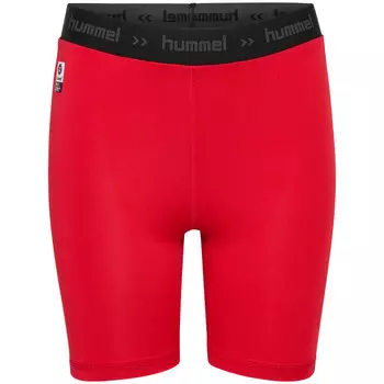 Hml First Performan Tig Шорты унисекс, детские мультиспортивные тайтсы HUMMEL, цвет rosa