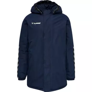 Hmlauthentic Bench Jacket Унисекс Детская мультиспортивная куртка Водоотталкивающая HUMMEL, цвет blau